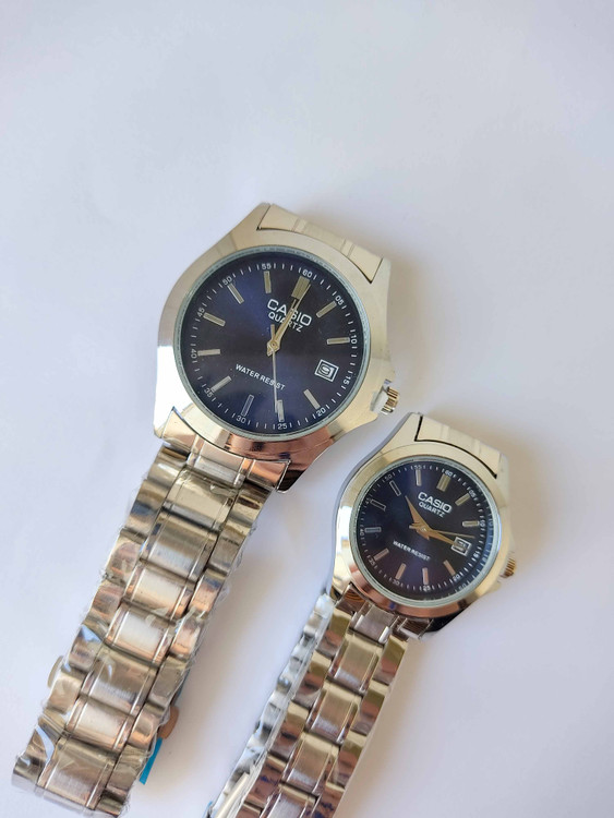 ساعت ست زنانه و مردانه کاسیو رنگ سرمه ای