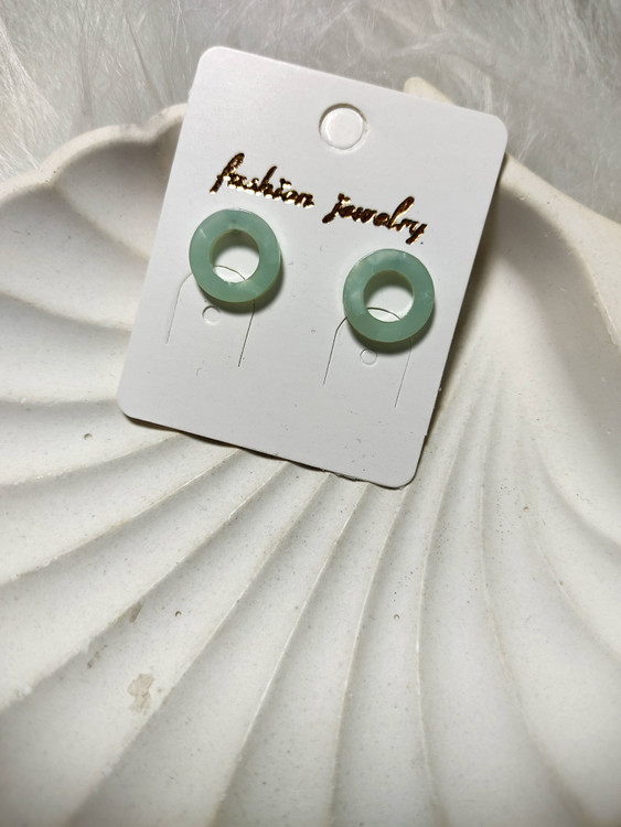 گوشواره زنانه میخی حلقه ای