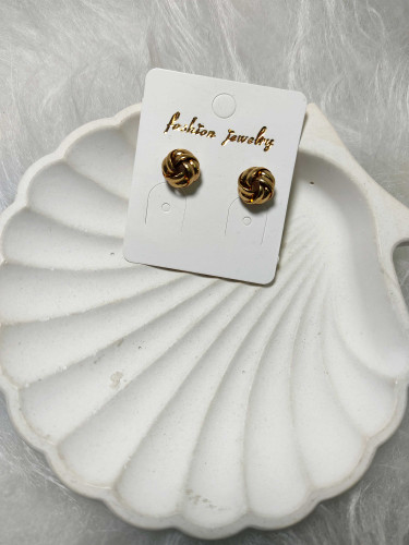 گوشواره طلایی طرح گره