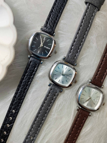 ساعت زنانه مینیمال بند چرمی